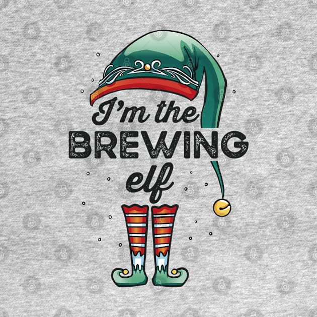 I'm the Brewing Elf Christmas Gift Xmas by qwertydesigns